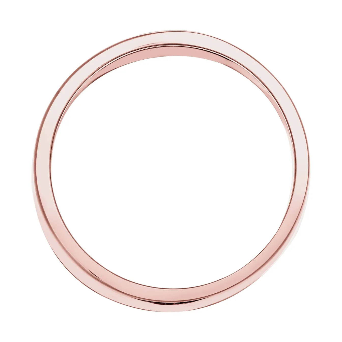 Elli "Bandring breit< Silber|Roségold