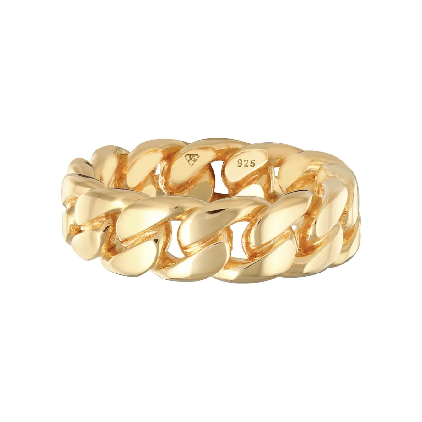 Elli "Bandring Chain< Ringe|Silber