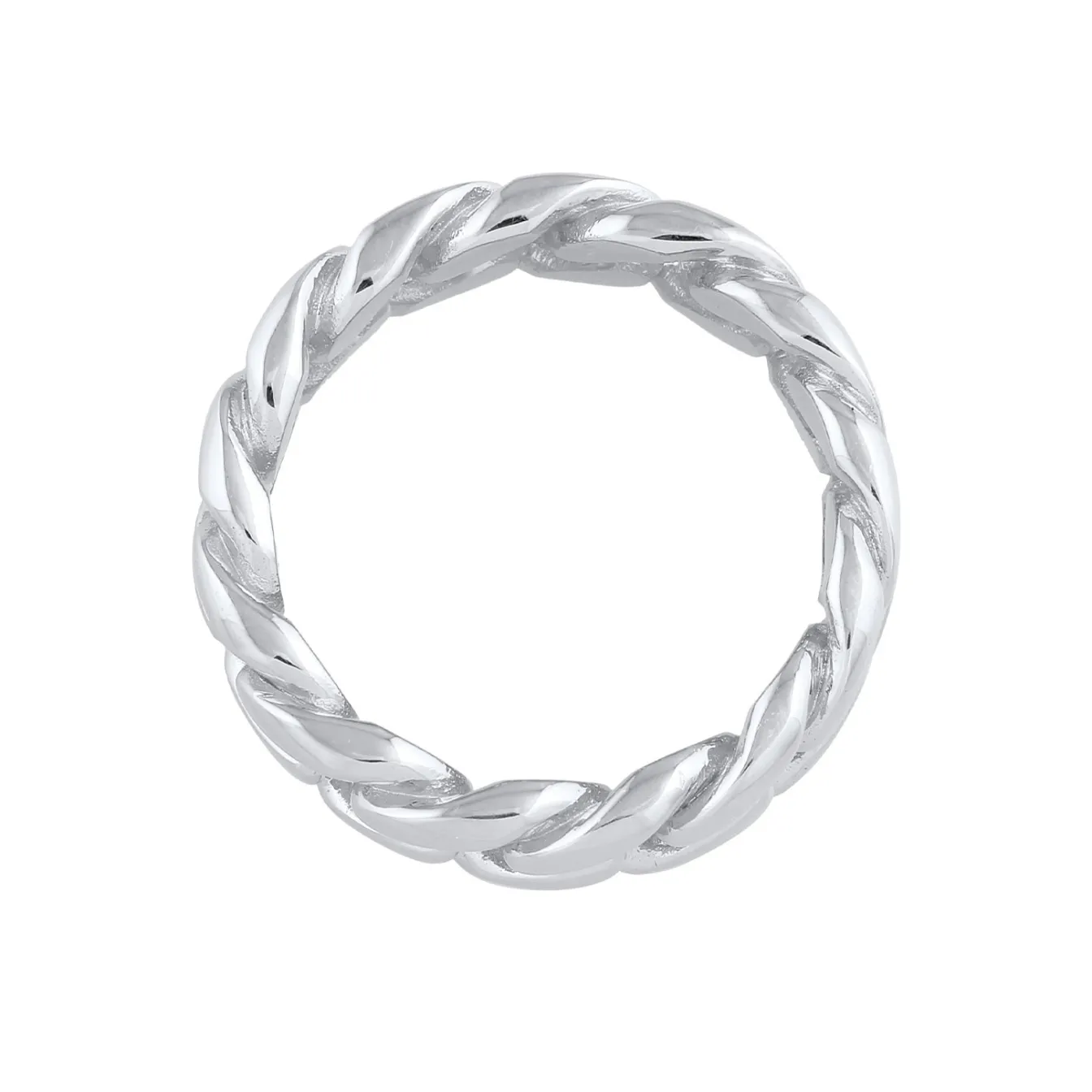 Elli "Bandring Chain< Ringe|Silber