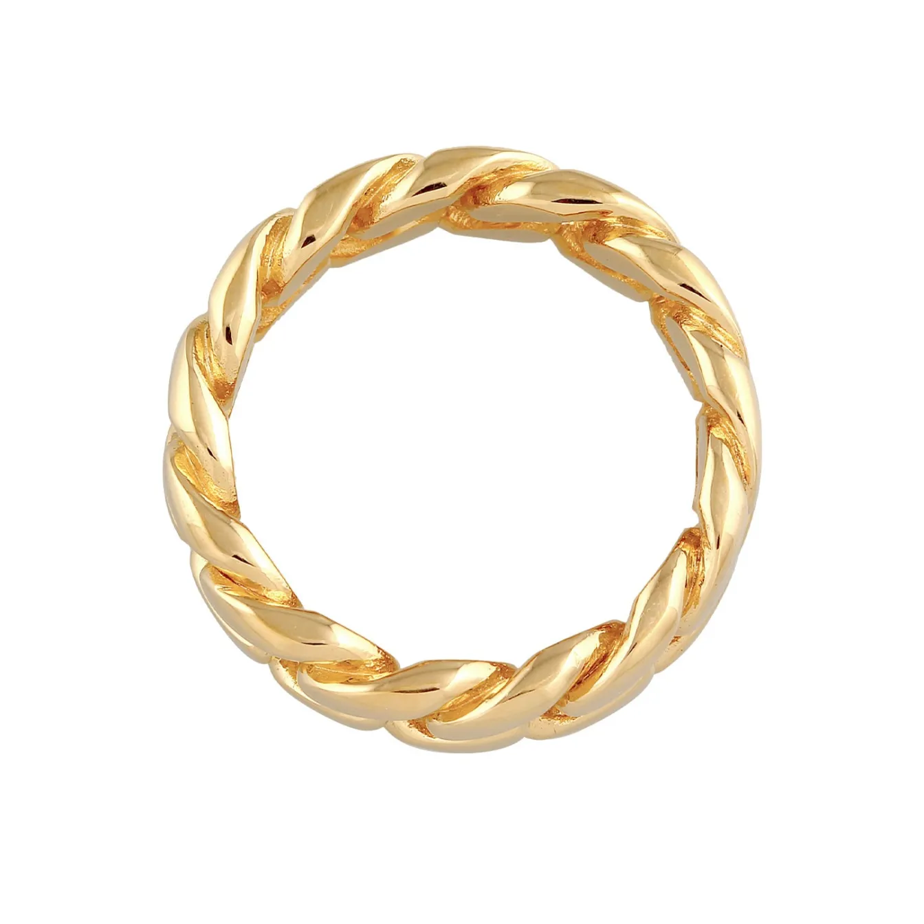 Elli "Bandring Chain< Ringe|Silber