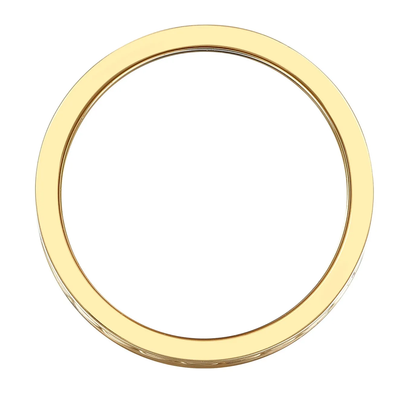Elli "Bandring Chain< Vergoldet|Ringe