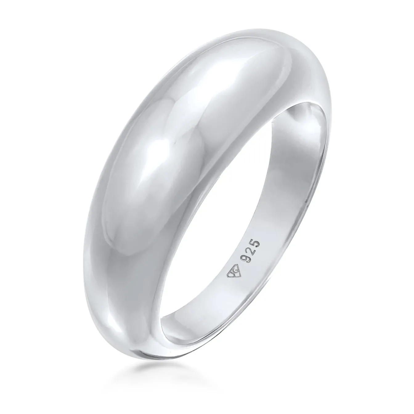 Elli "Bandring Chunky< Ringe|Silber