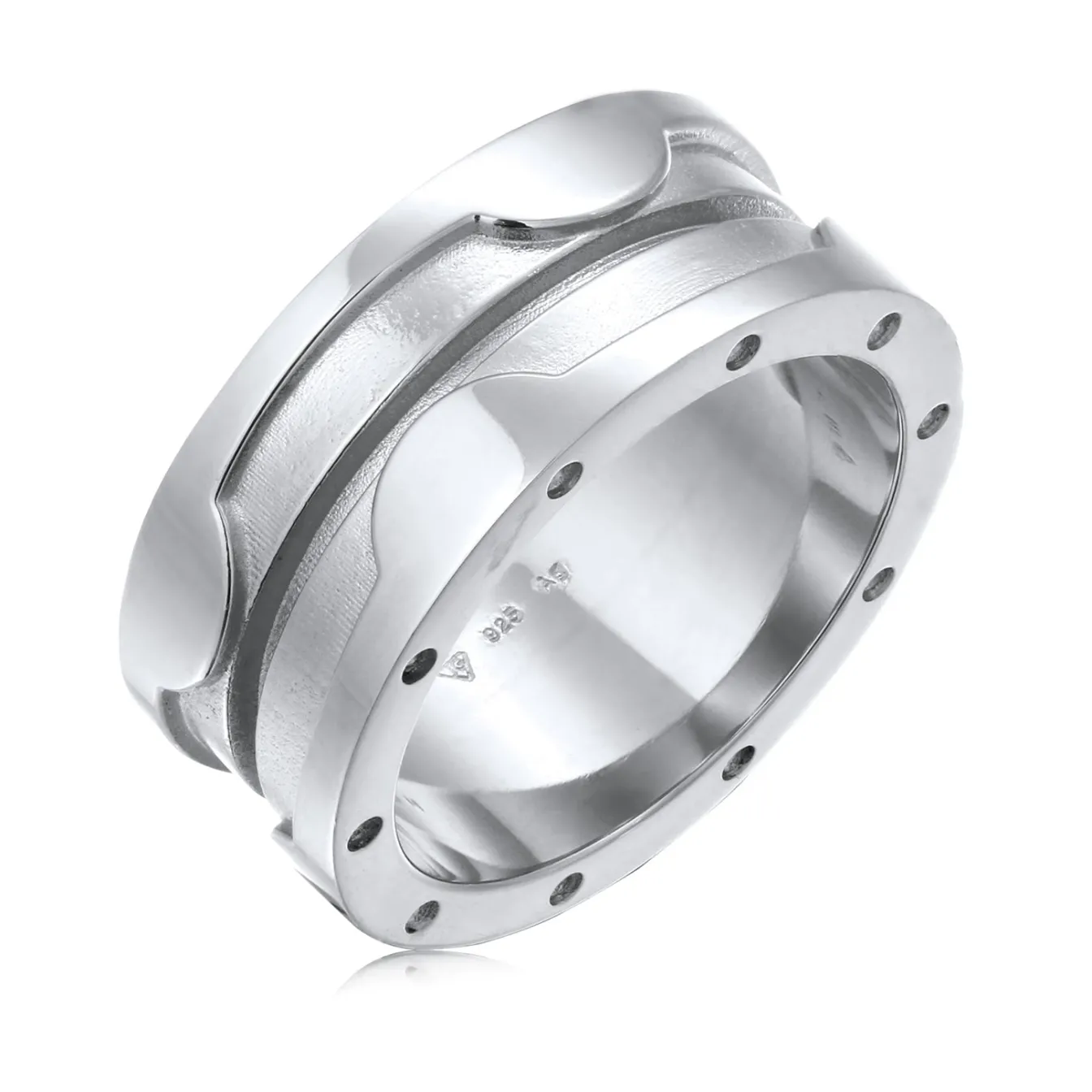 Elli "Bandring Chunky< Vergoldet|Ringe
