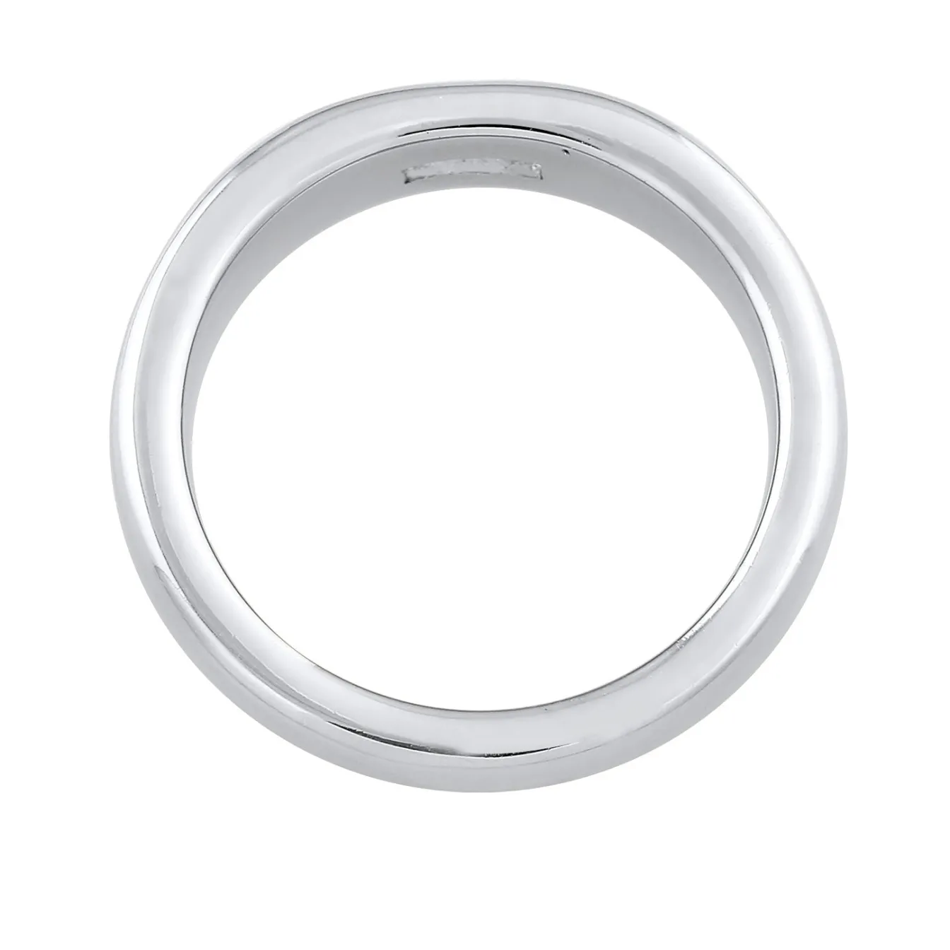 Elli "Bandring Elegant | Topas (weiß)< Ringe|Silber