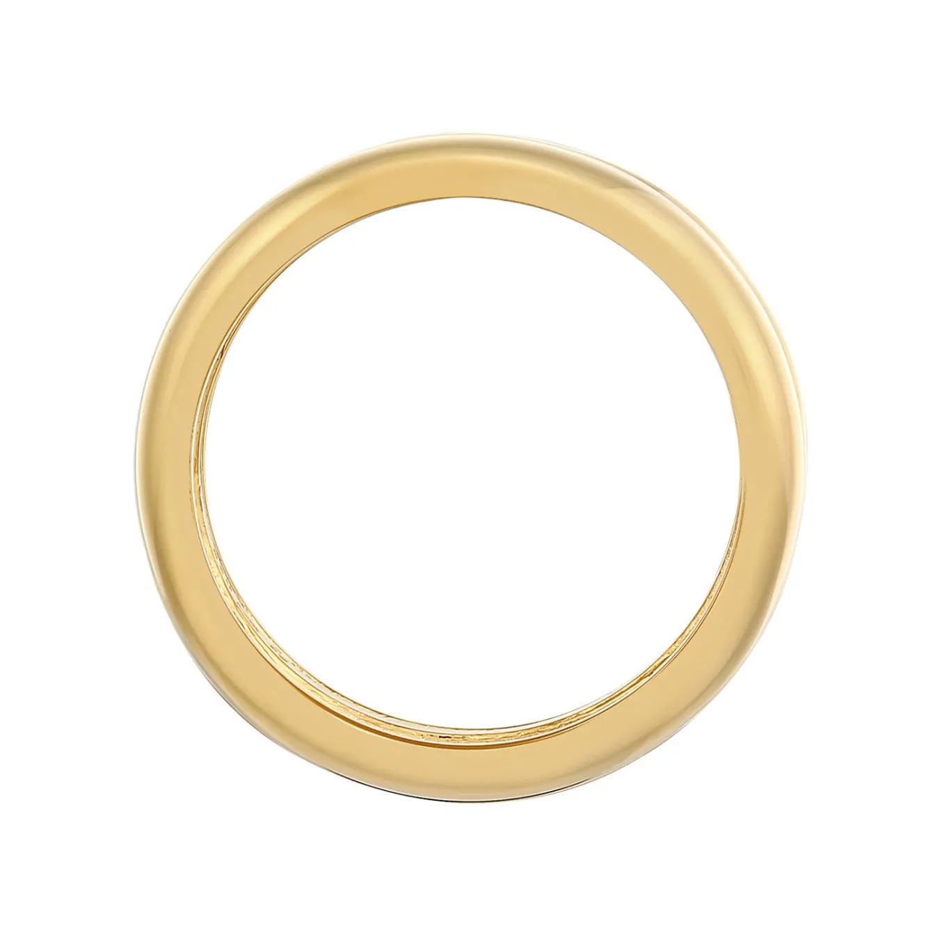 Elli "Bandring Gewölbt< Ringe|Silber
