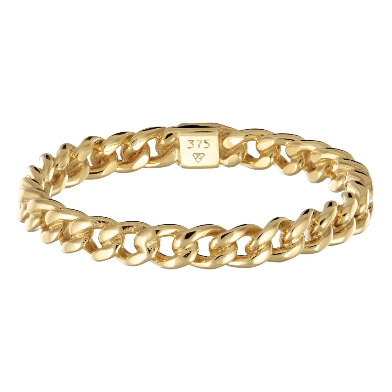 Elli "Bandring Glieder< Ringe|Echtgold
