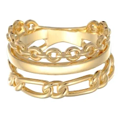 Elli "Bandring Glieder Geflochten< Ringe