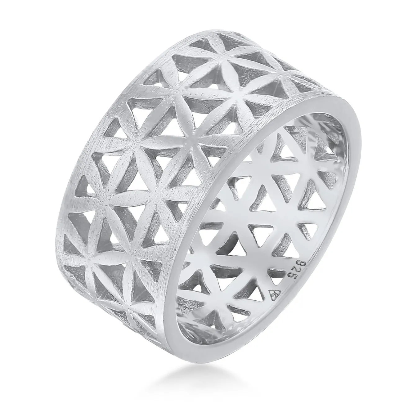 Elli "Bandring Lebensblume< Symbol-schmuck|Ringe