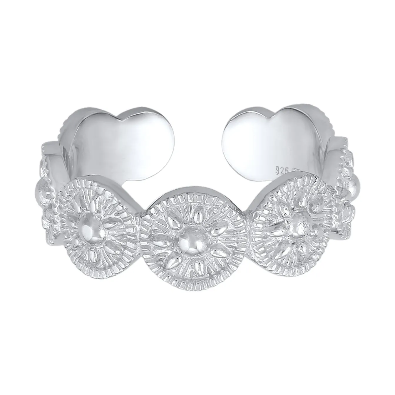 Elli "Bandring Offen Sonne< Symbol-schmuck|Ringe