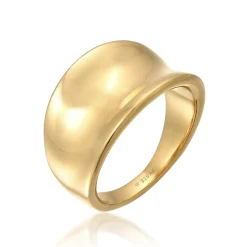 Elli "Bandring Oval< Ringe|Silber