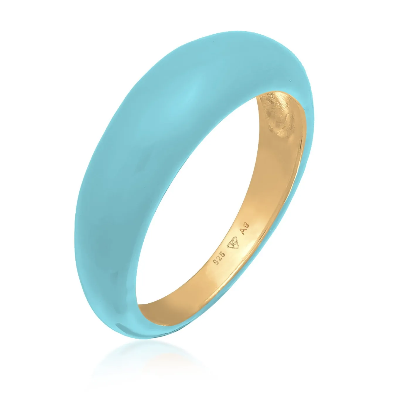 Elli "Bandring Pastell | Emaille (Orange)< Ringe