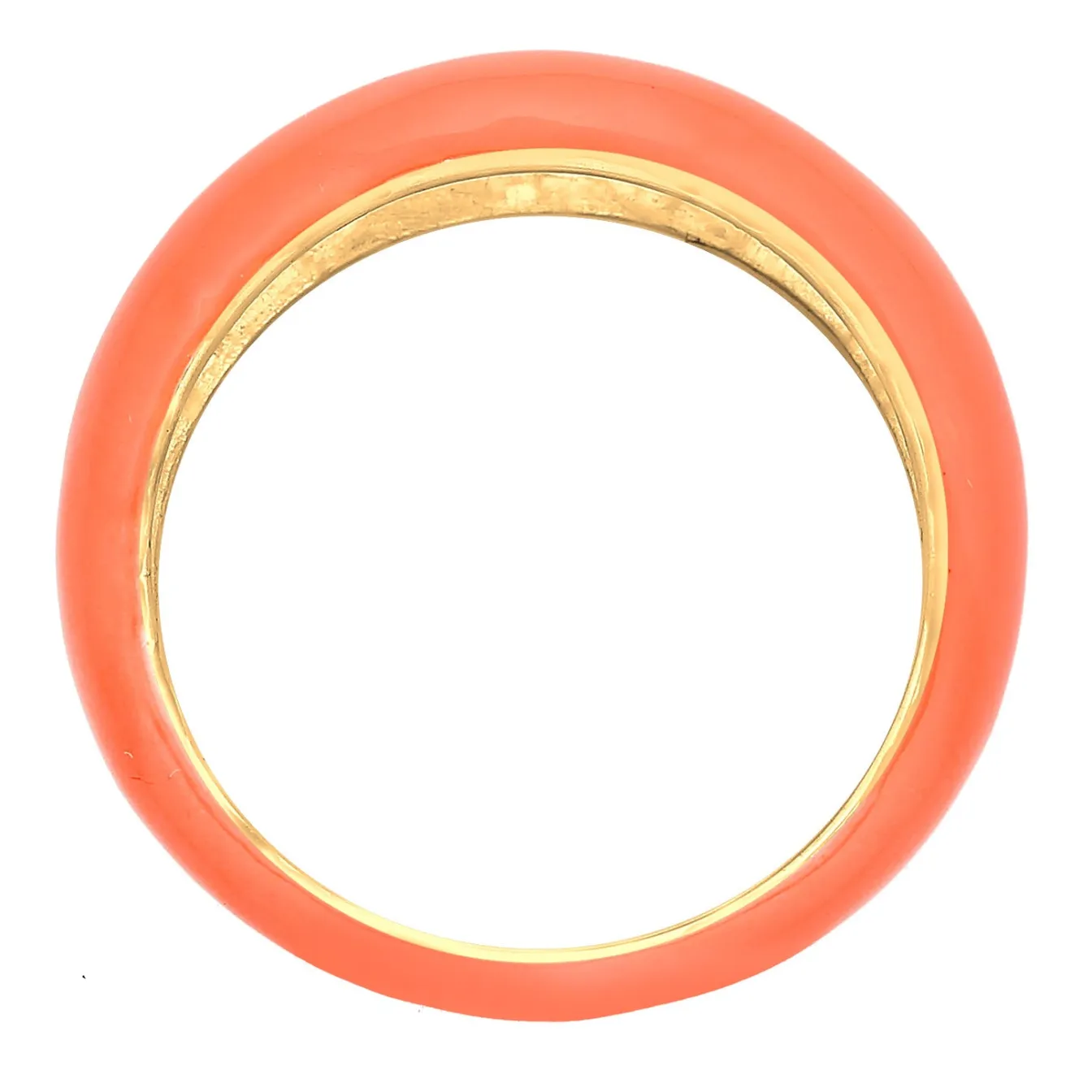 Elli "Bandring Pastell | Emaille (Orange)< Ringe