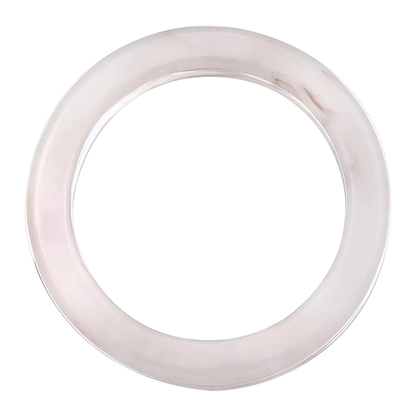 Elli "Bandring Schmal | Resin (Weiß-Braun)< Ringe