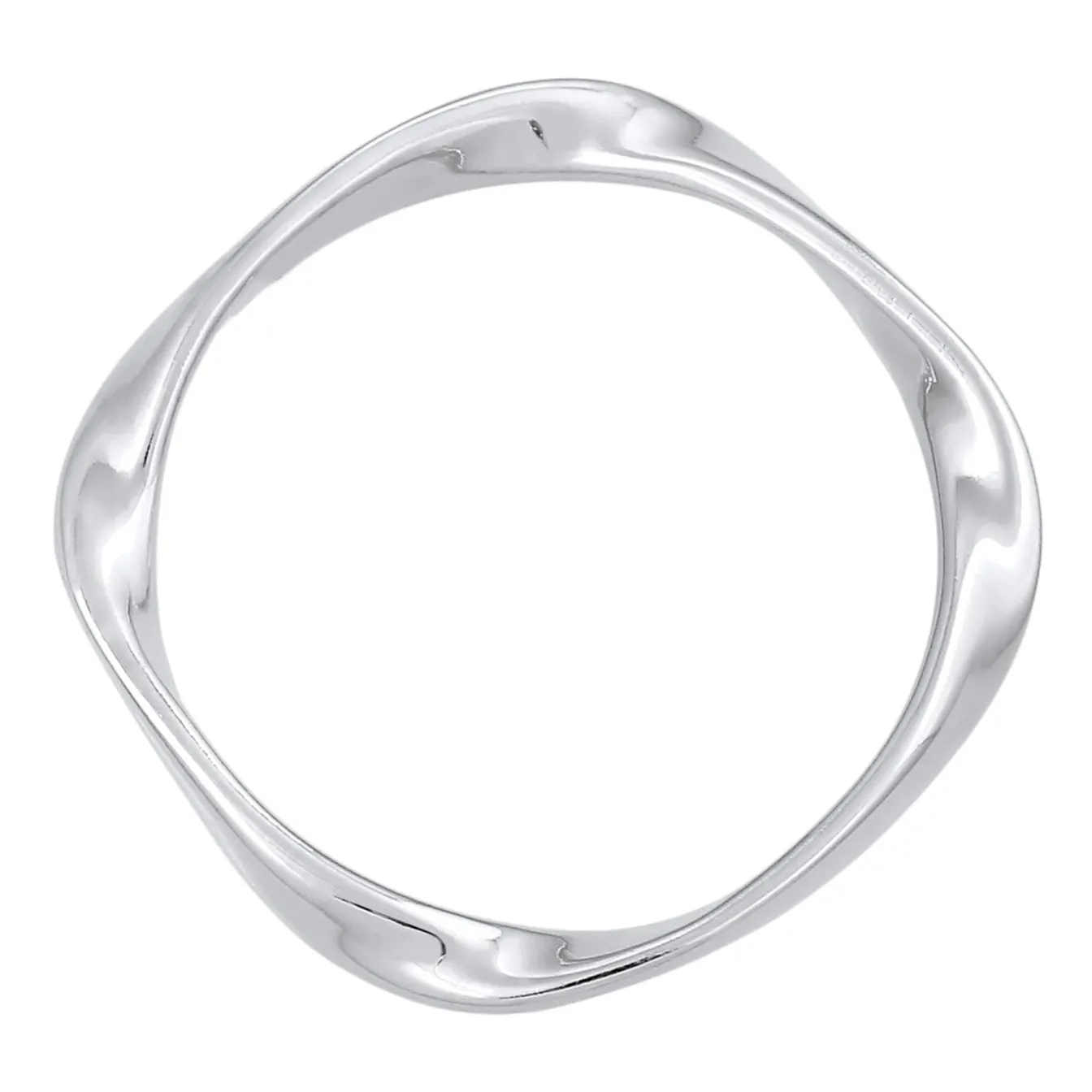 Elli "Bandring Twisted< Ringe|Silber