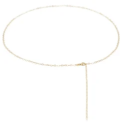 Elli "Bauchkette Herz< Vergoldet|Symbol-schmuck