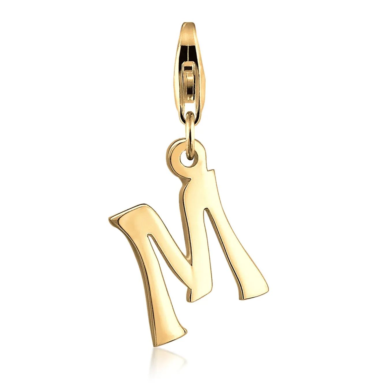 Elli "Charm Buchstabe< Vergoldet|Personalisierter Schmuck