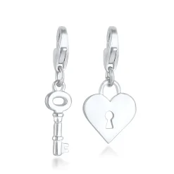 Elli "Charm Herz< Symbol-schmuck|Herz-schmuck