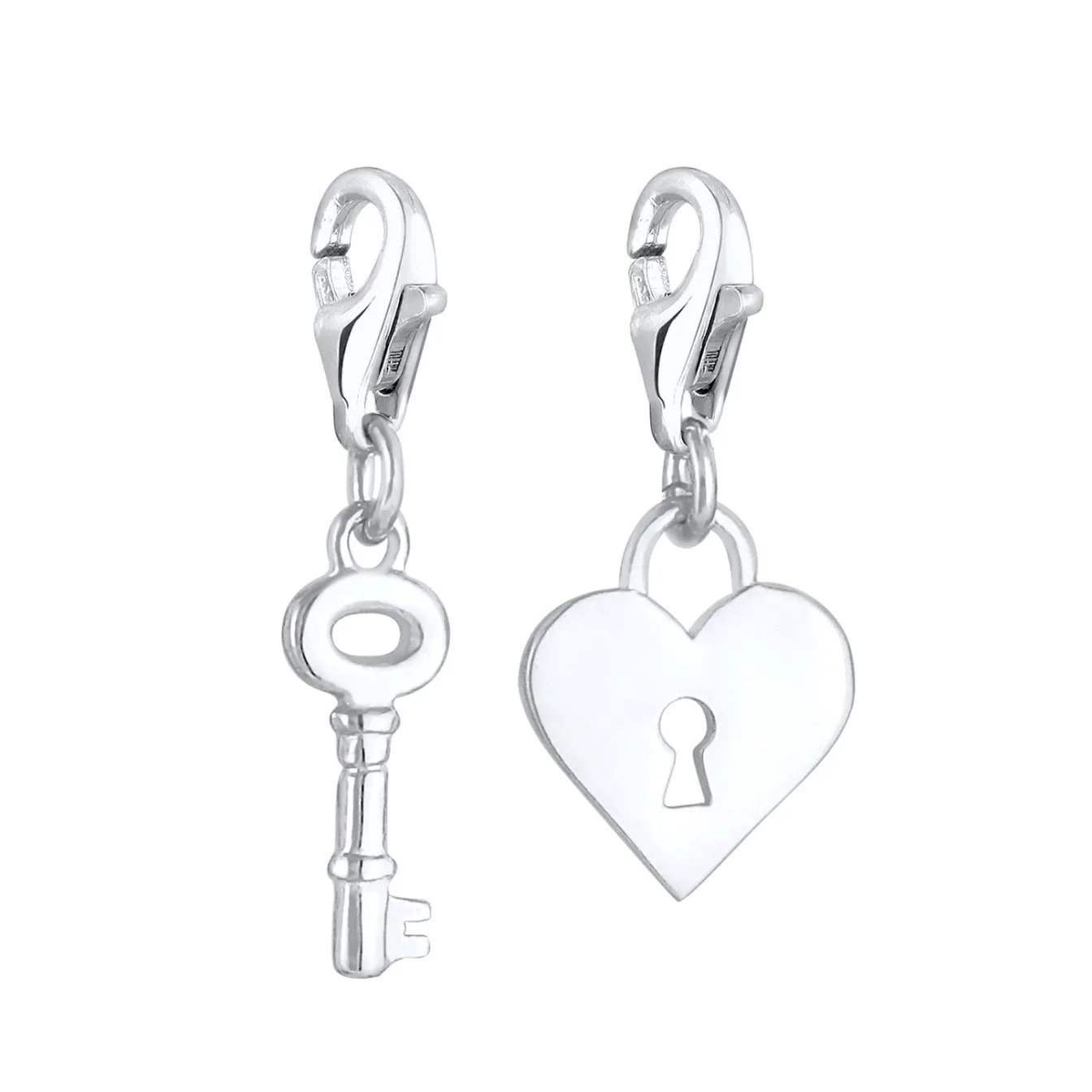Elli "Charm Herz< Symbol-schmuck|Herz-schmuck