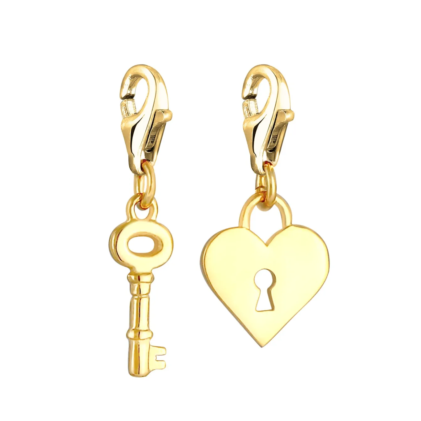 Elli "Charm Herz< Symbol-schmuck|Herz-schmuck
