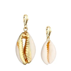 Elli "Charm Muschel< Anhänger & Charms|Vergoldet