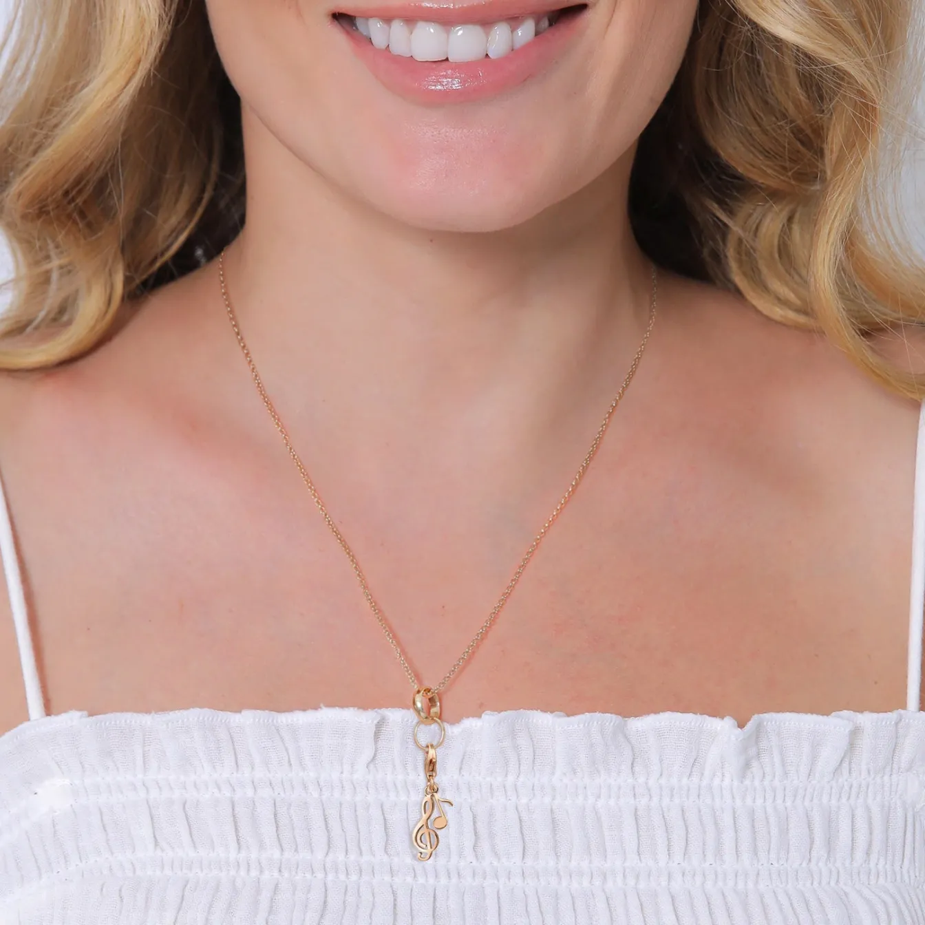 Elli "Charm Note< Symbol-schmuck|Anhänger & Charms