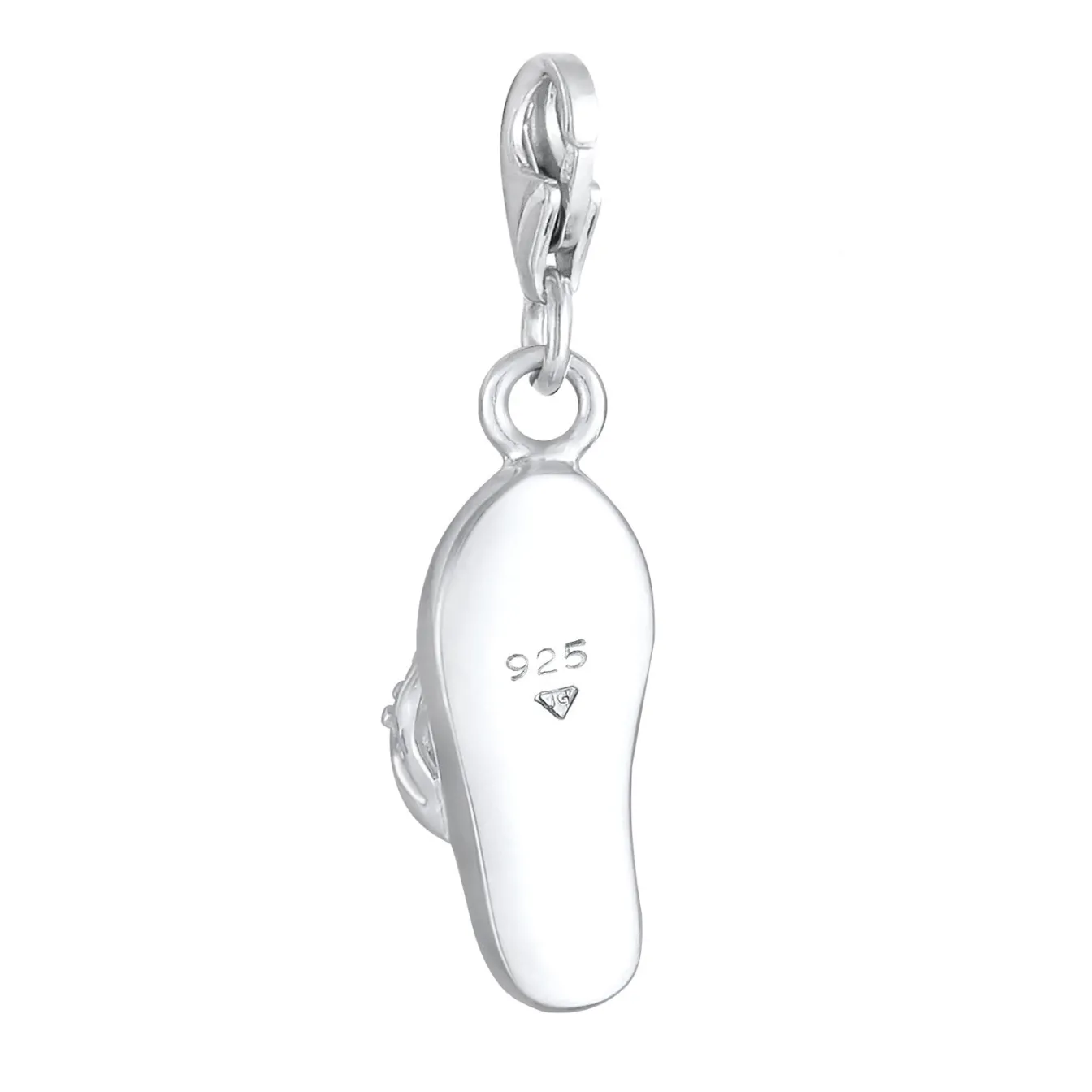 Elli "Charm Schuh | Zirkonia ( Weiß )< Symbol-schmuck|Anhänger & Charms