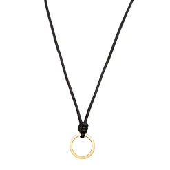 Elli "Charmträger | Leder< Anhänger & Charms|Halsketten