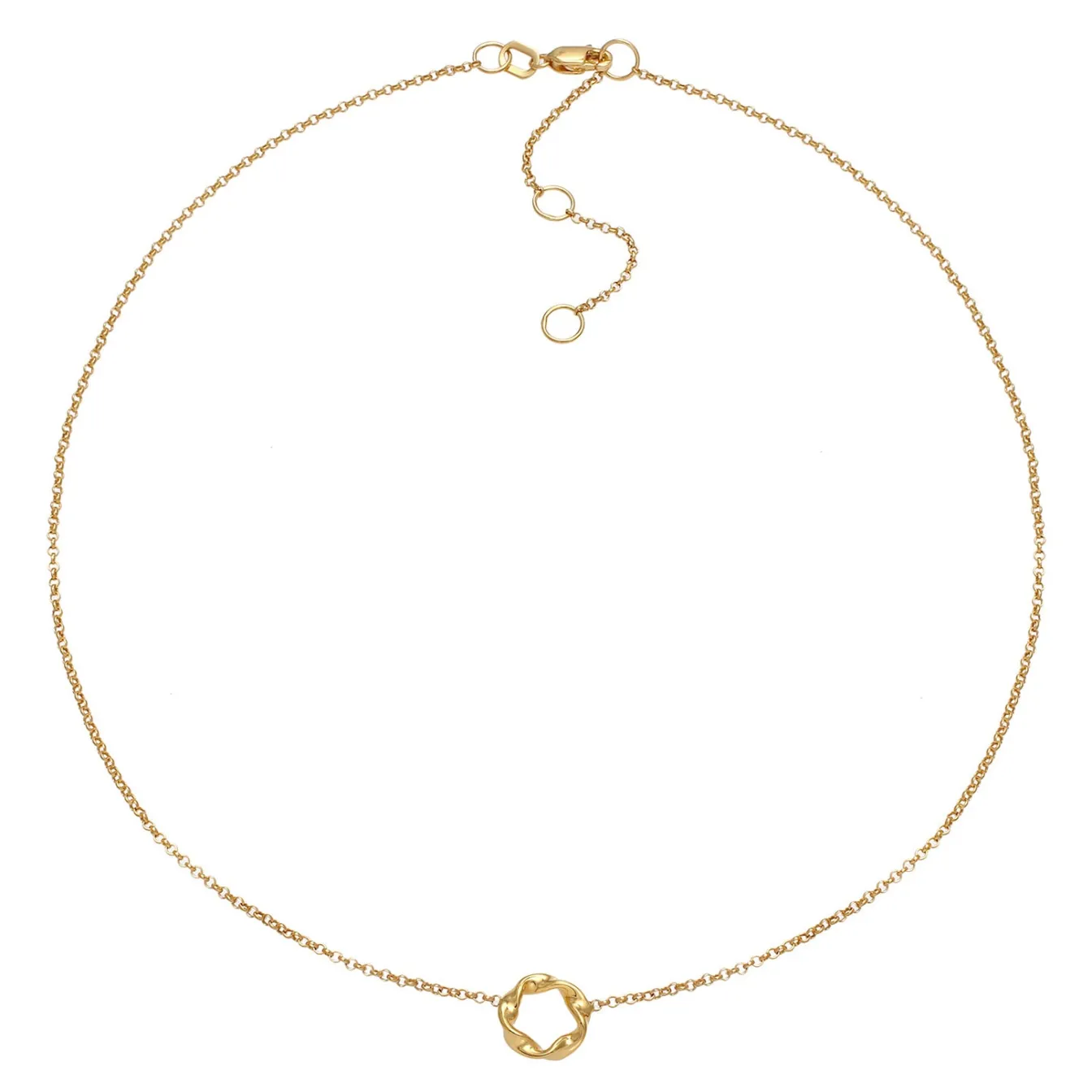 Elli "Choker< Halsketten|Echtgold