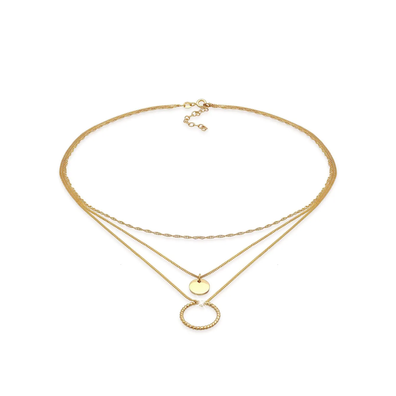 Elli "Choker< Halsketten|Vergoldet
