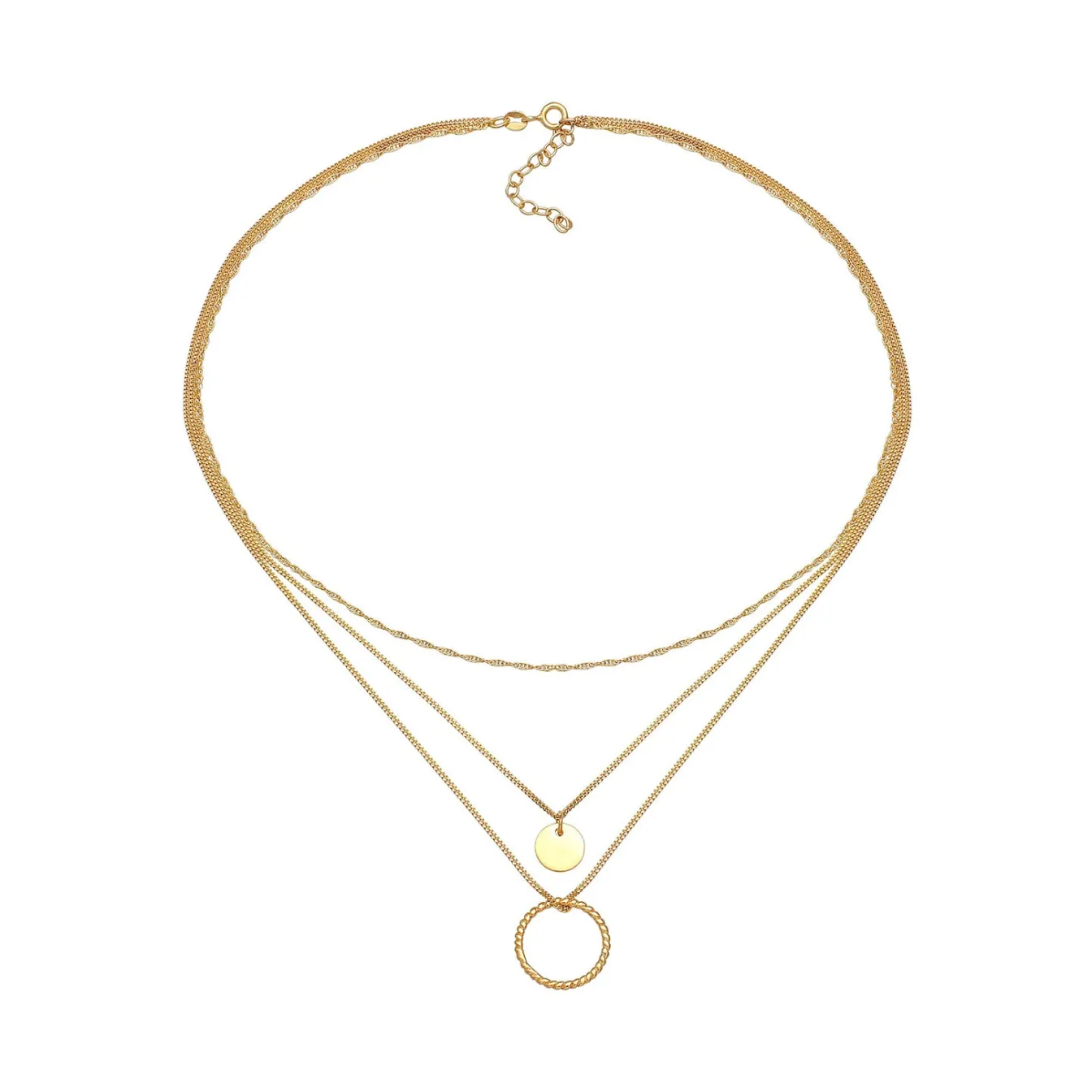 Elli "Choker< Halsketten|Vergoldet