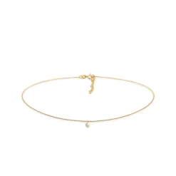 Elli "Choker | Labradorit (Grau)< Halsketten|Vergoldet