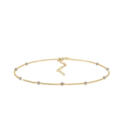 Elli "Choker | Labradorit (Grau)< Halsketten|Vergoldet