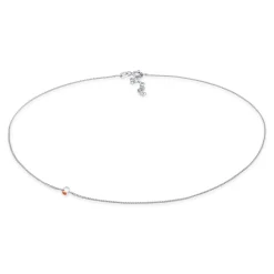 Elli "Choker | Opal (Orange)< Halsketten|Silber