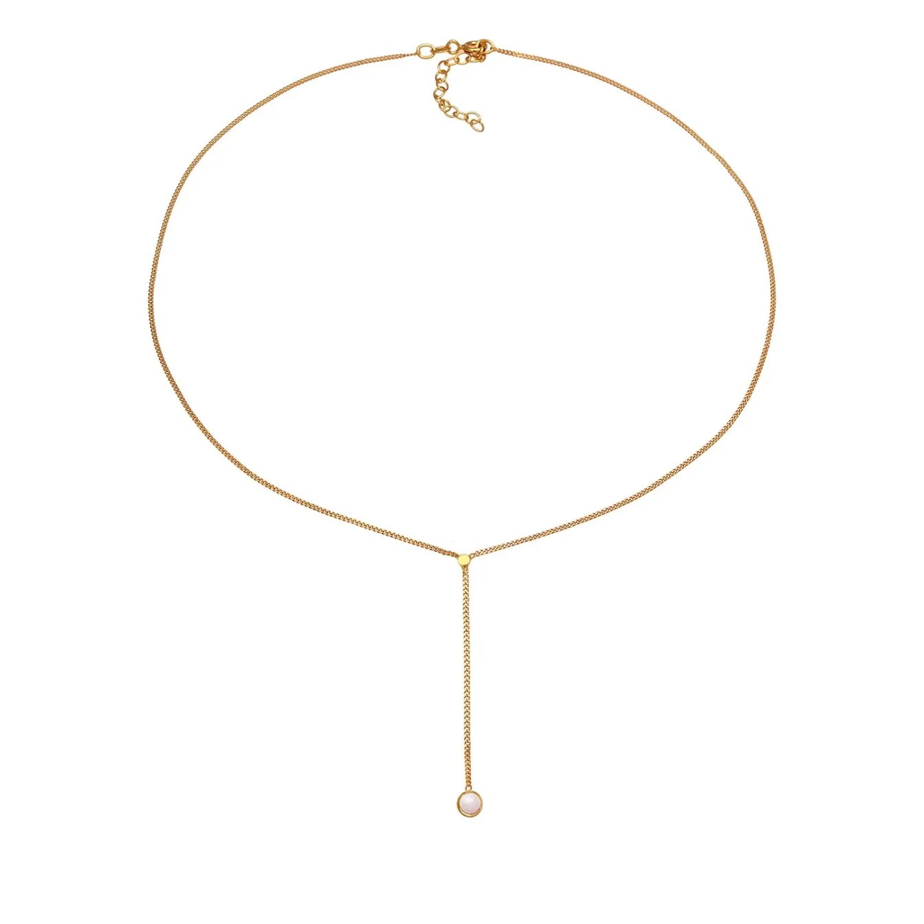 Elli "Choker | Quarz (Rosa)< Halsketten|Vergoldet