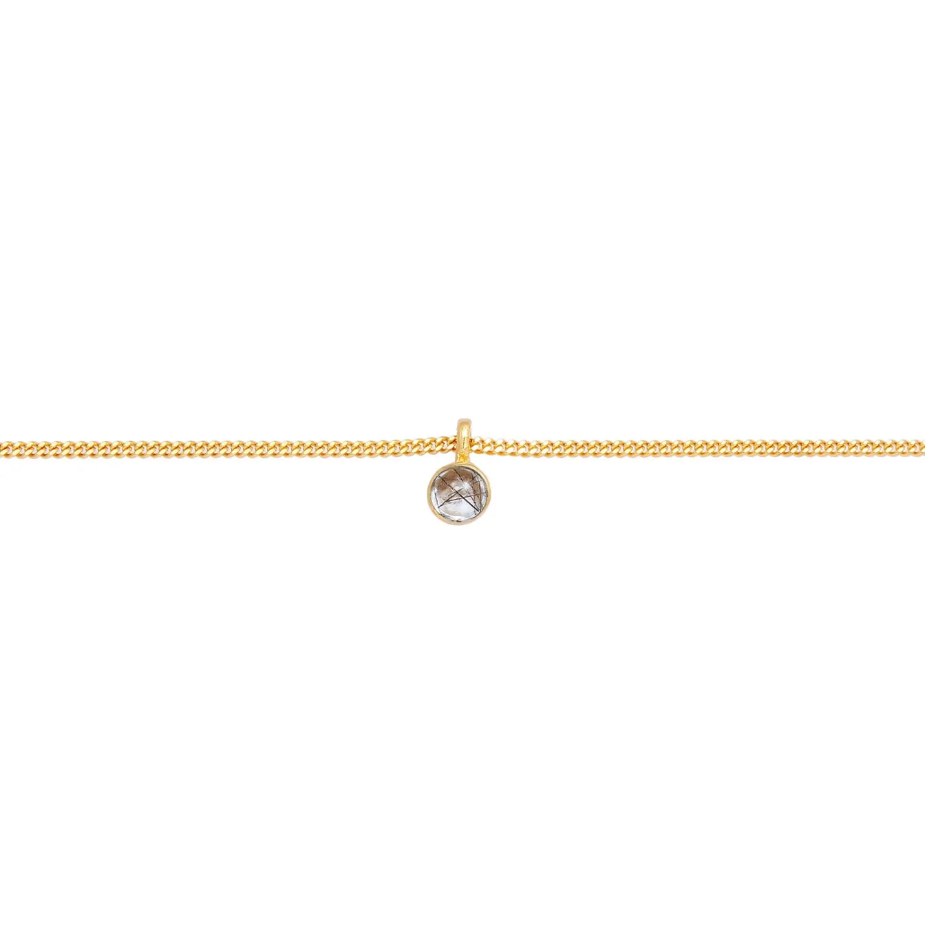 Elli "Choker | Quarz (Transparent)< Halsketten|Vergoldet