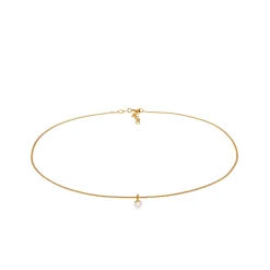Elli "Choker | Süßwasserzuchtperle< Perlen|Halsketten