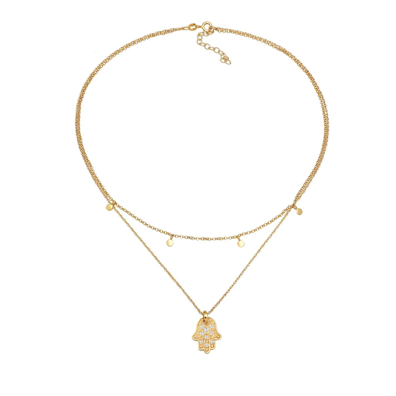 Elli "Choker | Zirkonia ( Weiß )< Symbol-schmuck|Halsketten