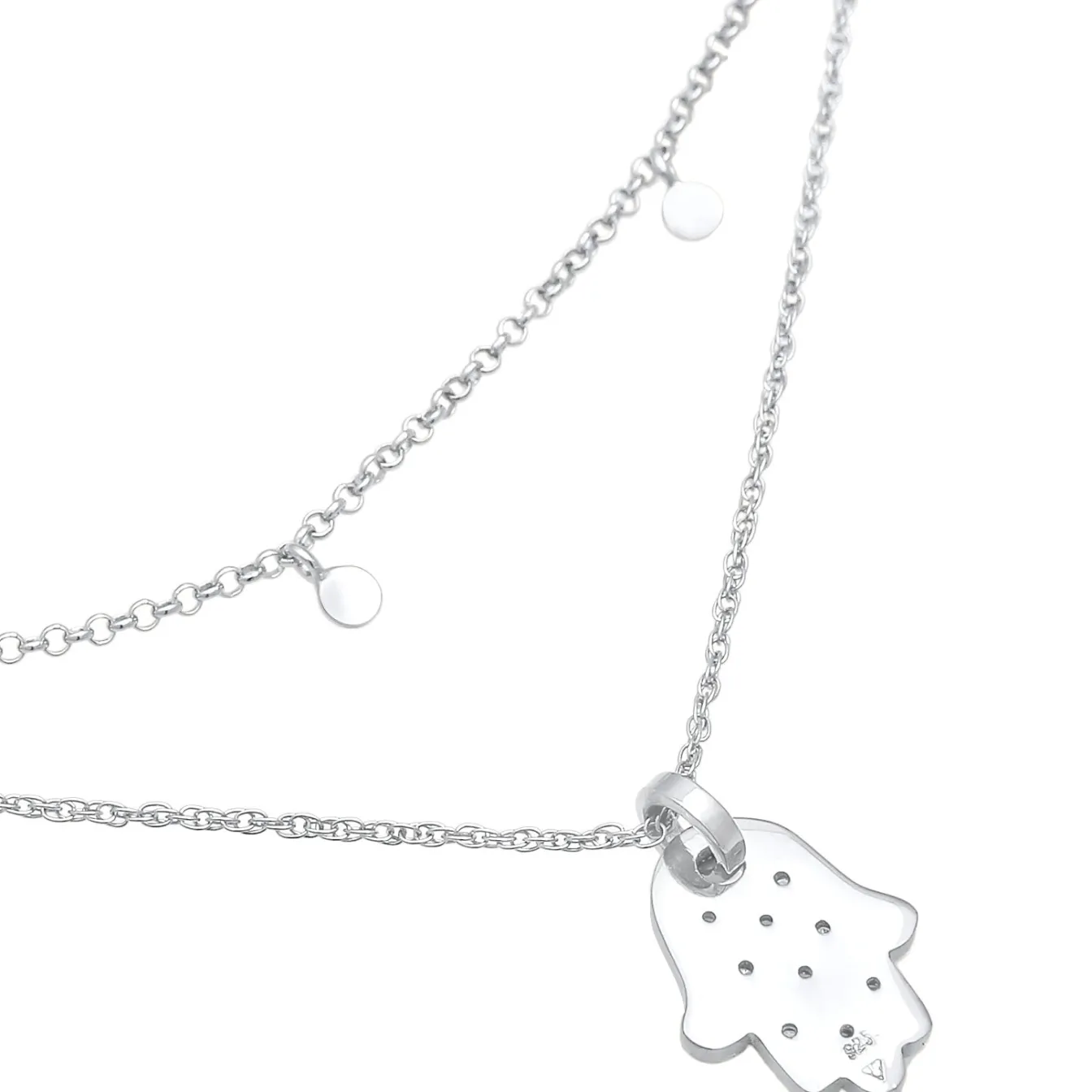 Elli "Choker | Zirkonia ( Weiß )< Symbol-schmuck|Halsketten