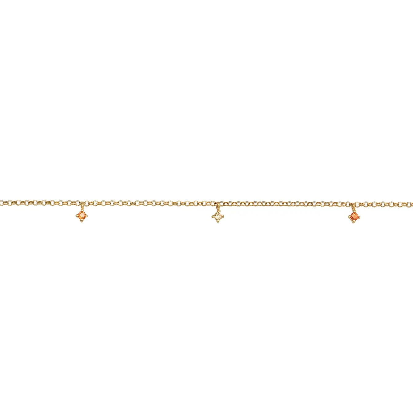 Elli "Choker | Zirkonia (Weiß)< Halsketten|Silber