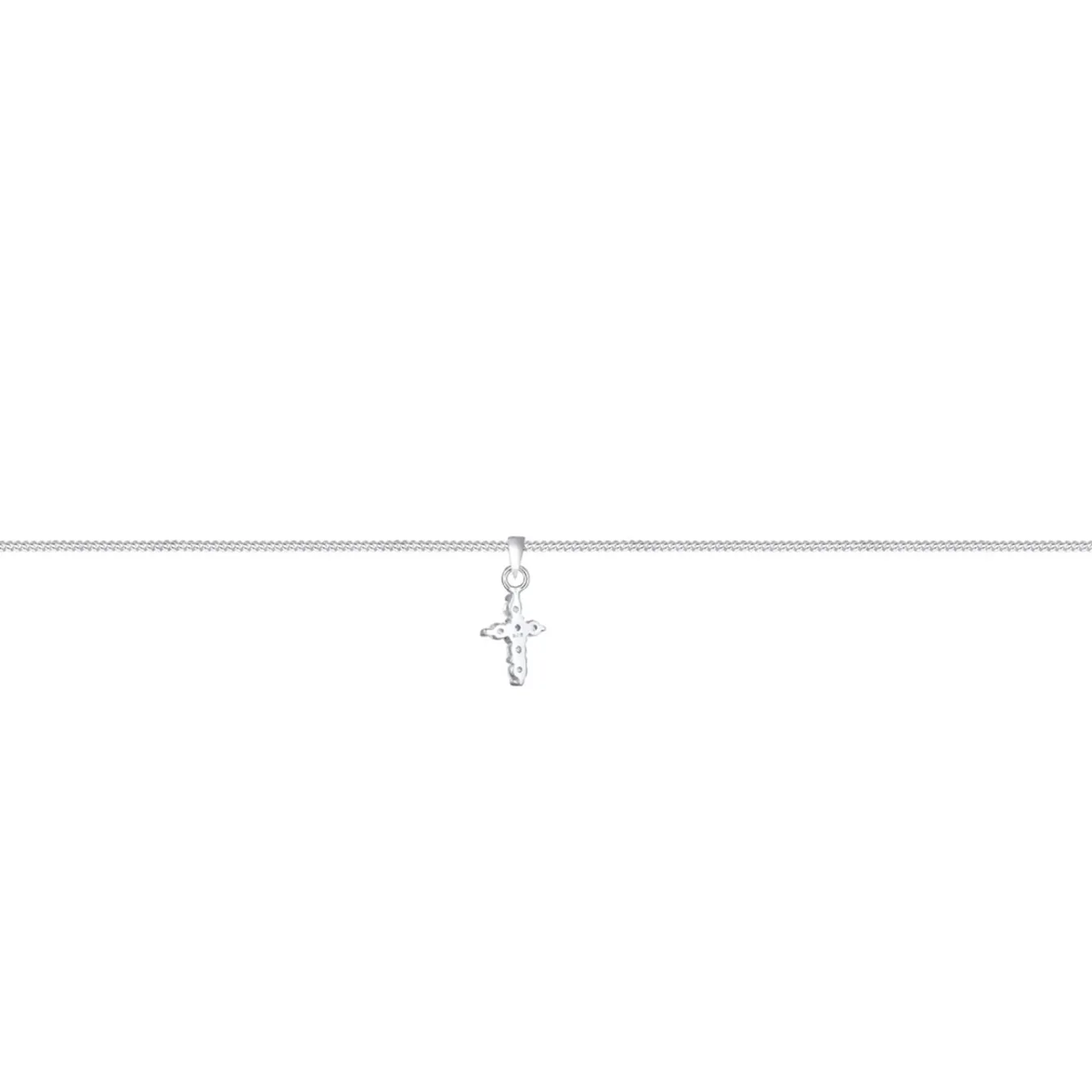 Elli "Choker | Zirkonia (Weiß)< Silber|Symbol-schmuck