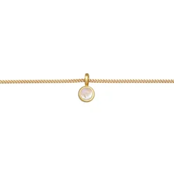 Elli "Choker Anhänger | Mondstein (Weiß)< Edelsteine|Halsketten