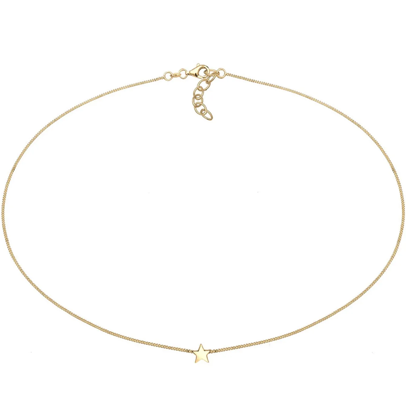Elli "Choker Astro< Roségold|Halsketten