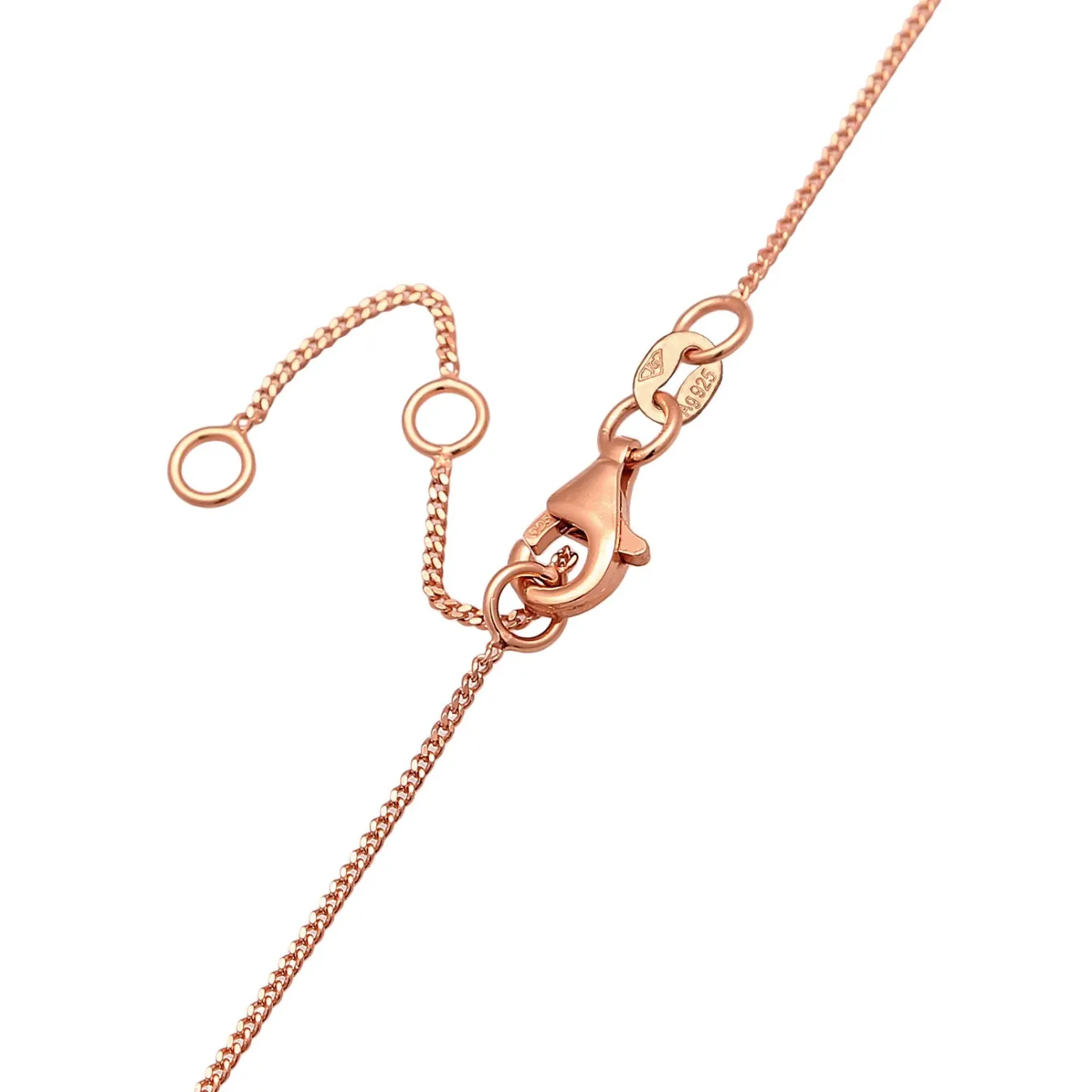 Elli "Choker Basic< Vergoldet|Roségold