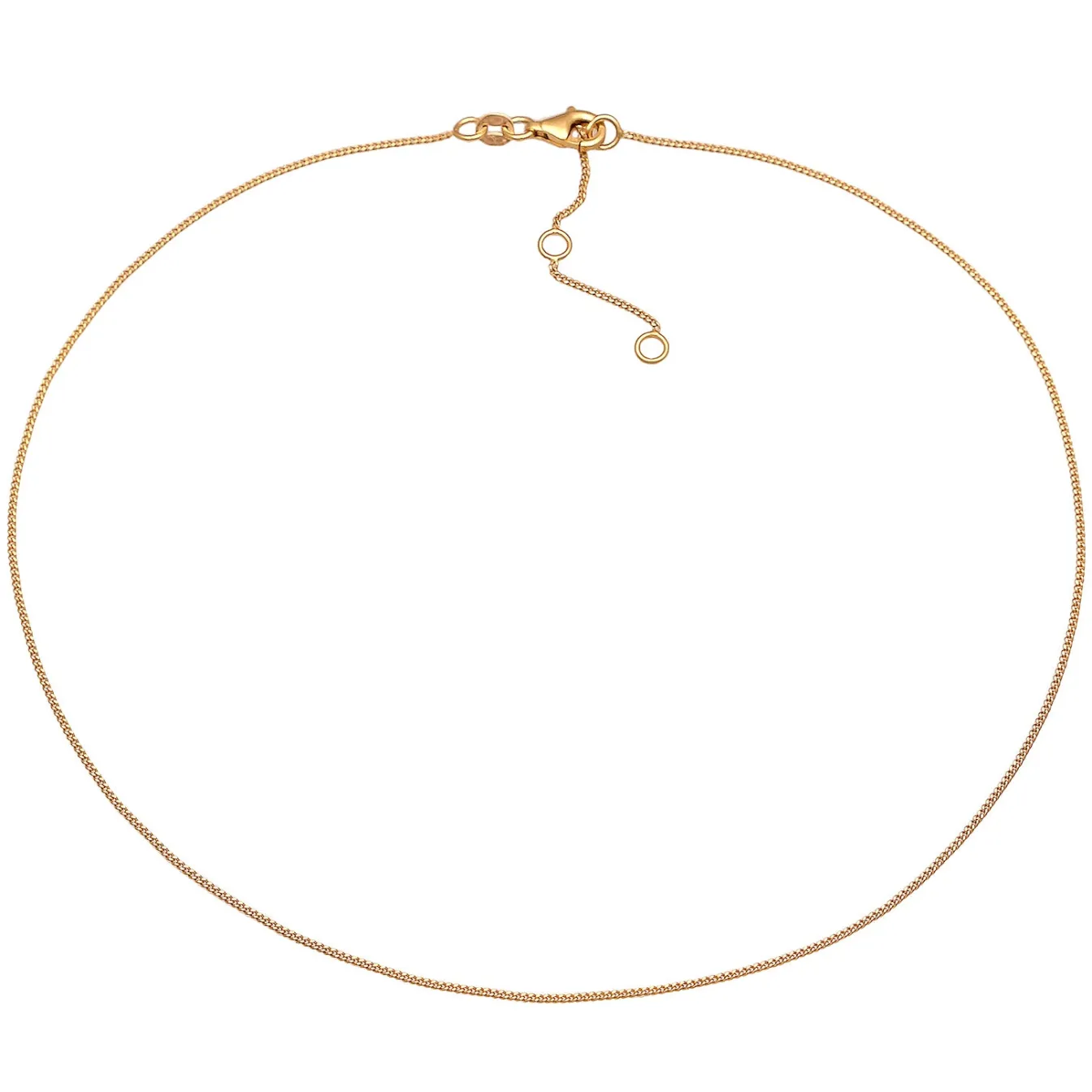 Elli "Choker Basic< Vergoldet|Roségold