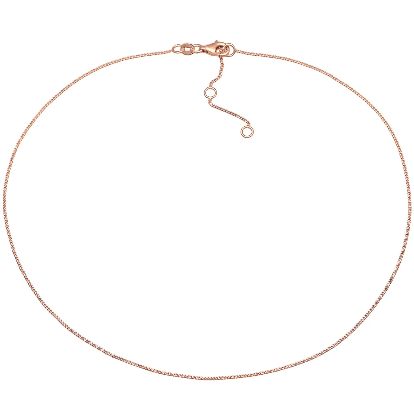 Elli "Choker Basic< Vergoldet|Roségold