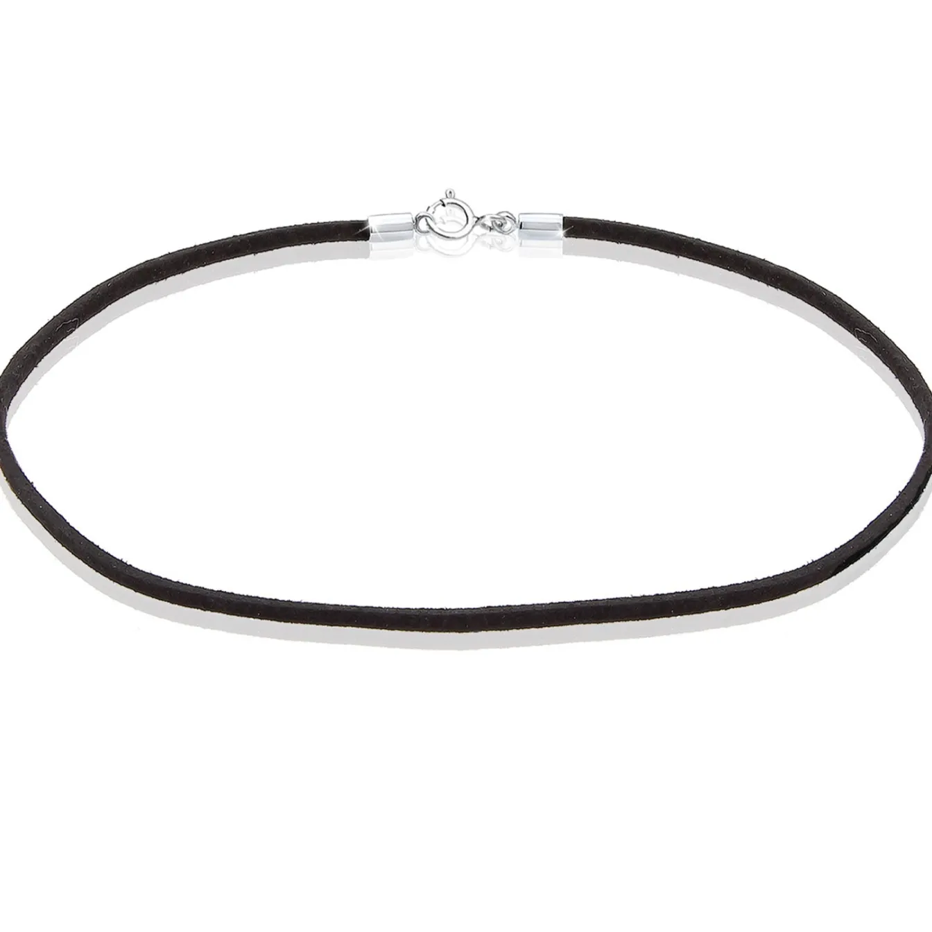 Elli "Choker Basic | Kunstleder< Halsketten|Vergoldet