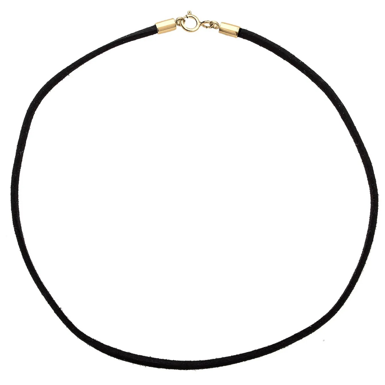 Elli "Choker Basic | Kunstleder< Halsketten|Vergoldet