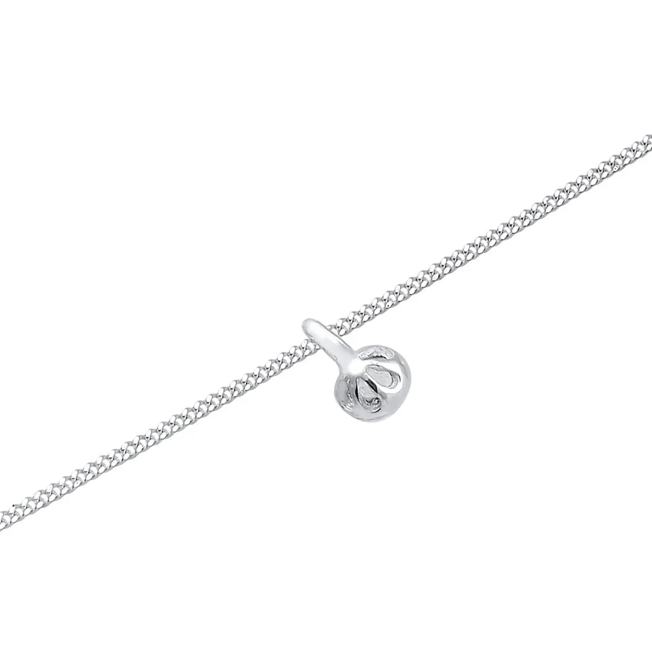 Elli "Choker Basic | Mondstein (Weiß)< Silber|Roségold