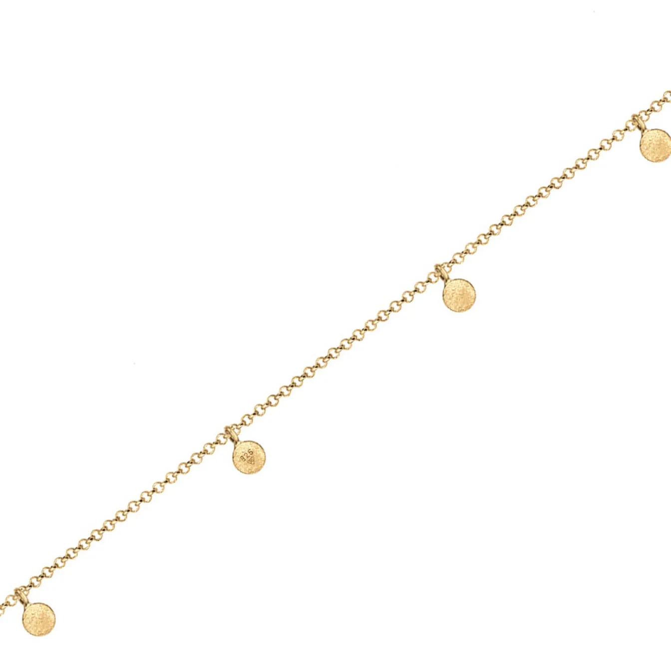 Elli "Choker Basic Plättchen< Roségold|Halsketten