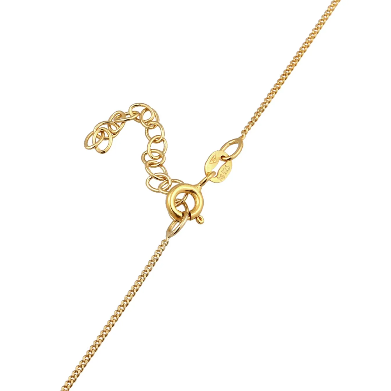 Elli "Choker Blume | Emaille (Weiß & Gelb)< Vergoldet|Symbol-schmuck